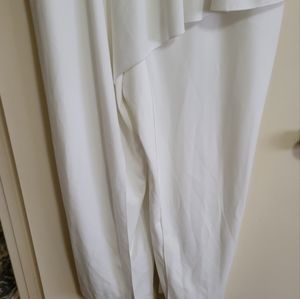 Adrianna Papell Ivory Jumpsuit